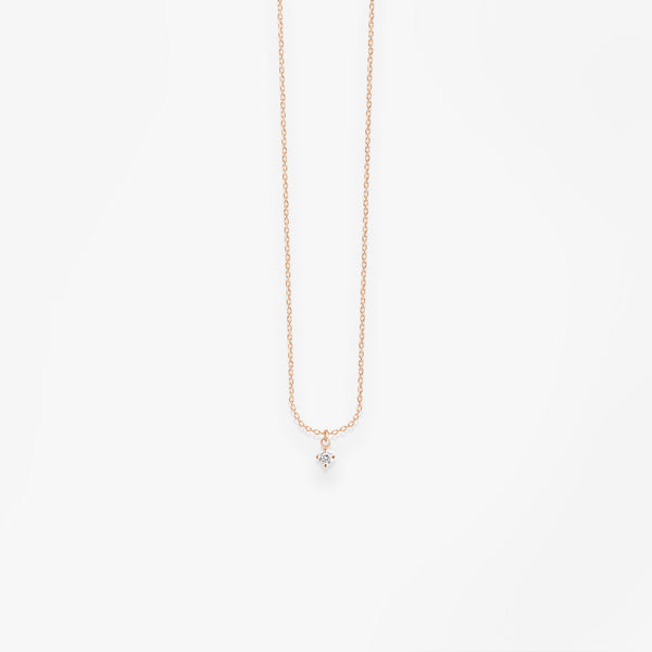 Elsa Peretti® Alphabet pendant in 18k rose gold. Letters A-Z