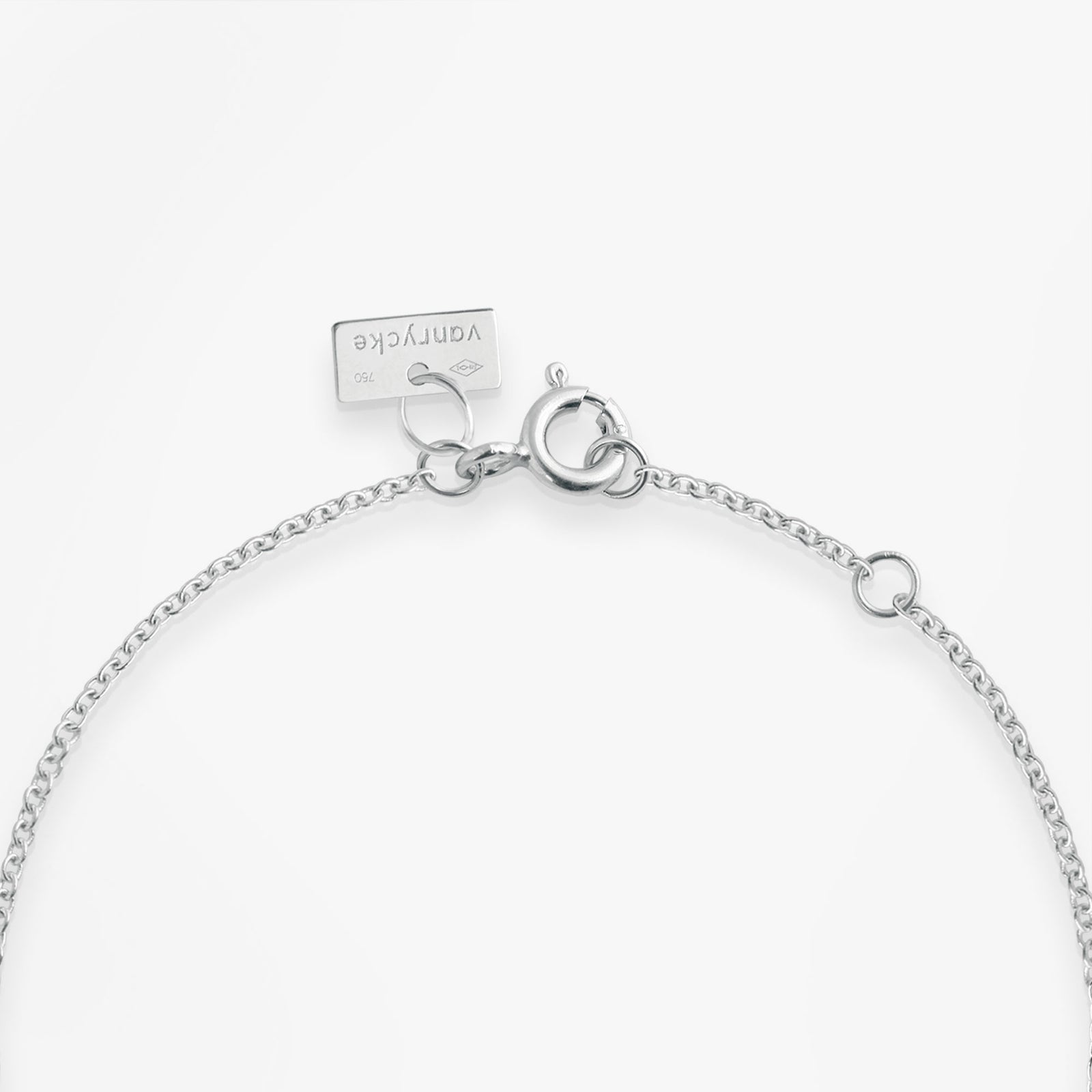 Bracelet tennis or blanc & diamants – Françoise Paris Bracelet tennis or blanc & diamants – Françoise Paris